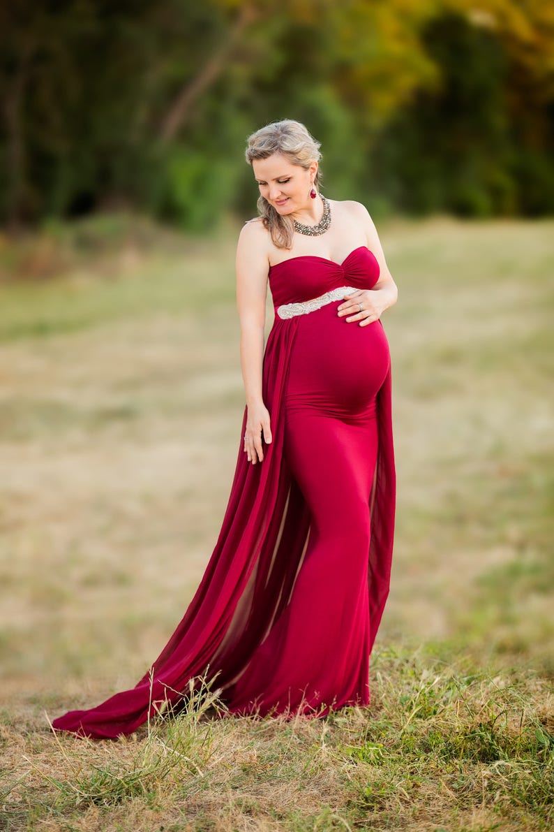 Fitted maternity dress for photoshoot Clearance