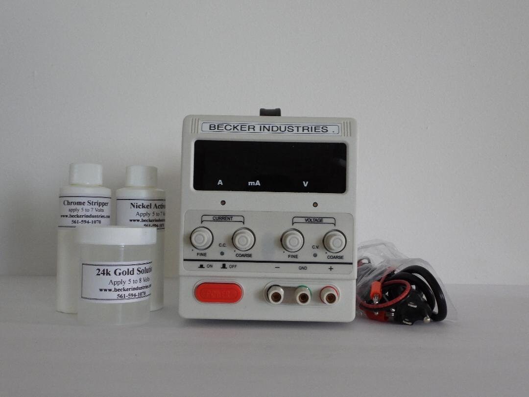 Portable Silver Gold Plating Machine Plater Electroplating Kit