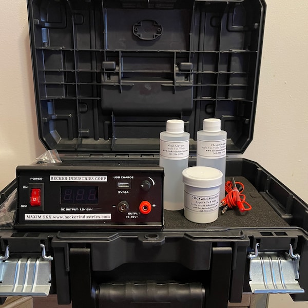 Gold Plating Kit for Jewelry Etsy