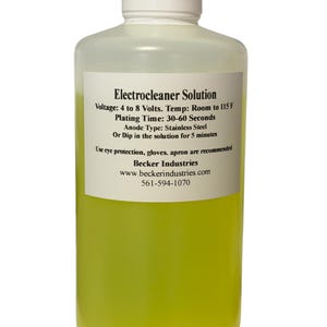 Solución limpiadora eléctrica, 946 ml (32 oz), 1 litro, grado industrial, ver vídeo