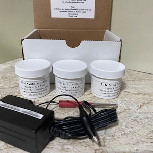 24kt Gold Plating Machine, kit, Combination 24K, 18K, 14K, 3 in 1 unit