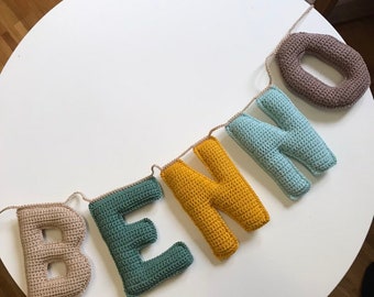 Name necklace / name / garland / birth gift