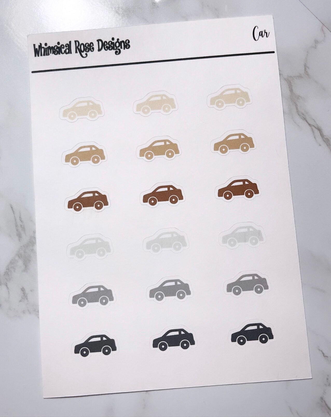 $2 tuesday planner stickers