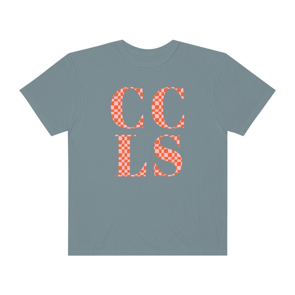 Checkered CCLS Child Life Specialist Comfort Colors T Shirt 