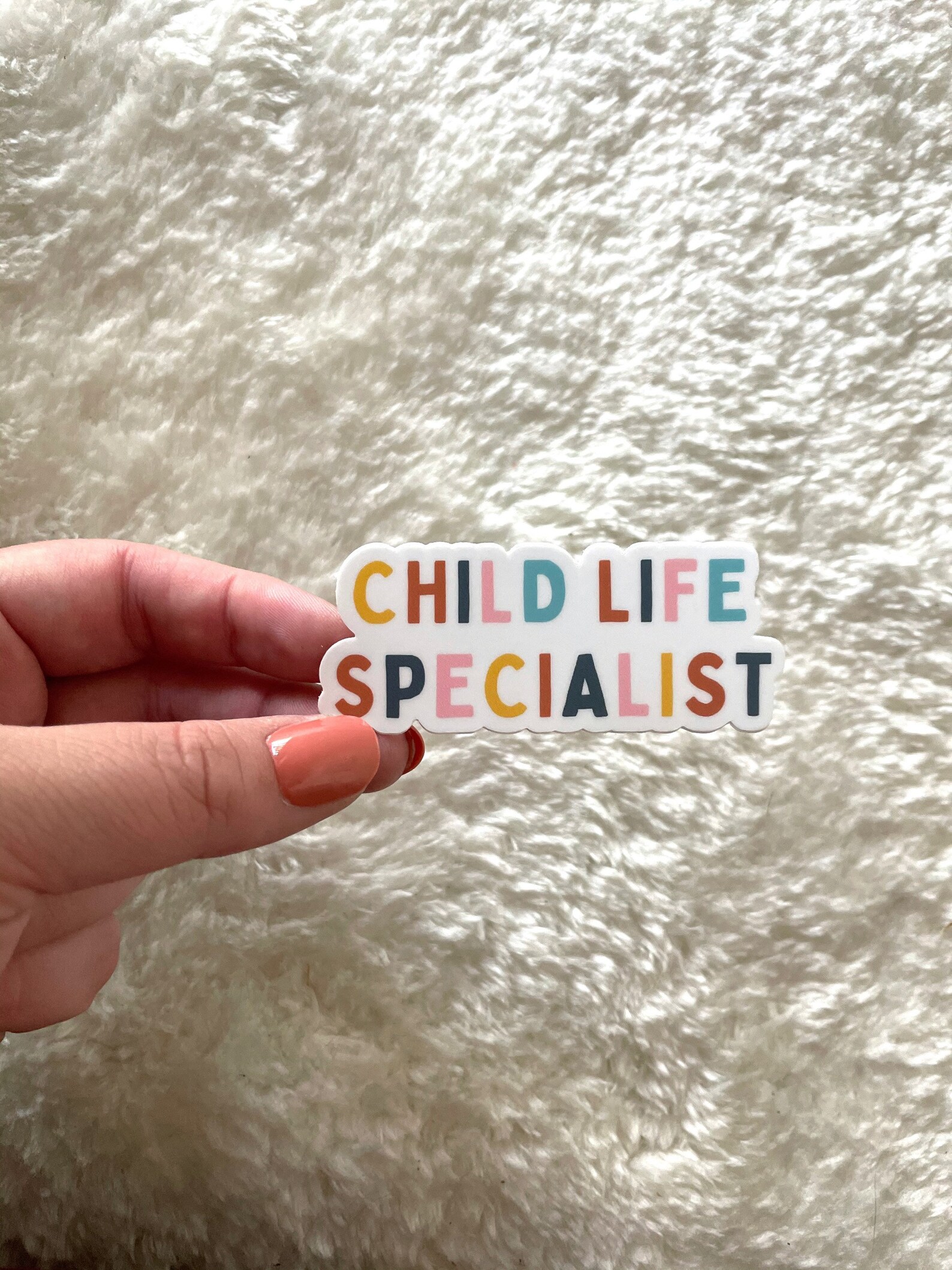 Sticker for Child Life Specialist Certified Child Life Etsy