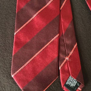 Vintage BOSS HUGO BOSS Silk Tie- Beautiful Vintage tie- Paris France- Luxury Accessory - Pure Silk- Signed Boss Hugo Boss- from France