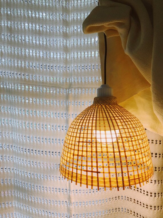 Fine En Coop Bamboo Wicker Lampshade