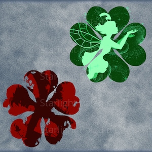 Magical Clovers Duo Weatherproof Sticker