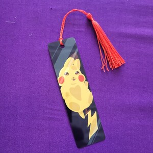 Kawaii Squishy Poke Faces Metal Bookmarks