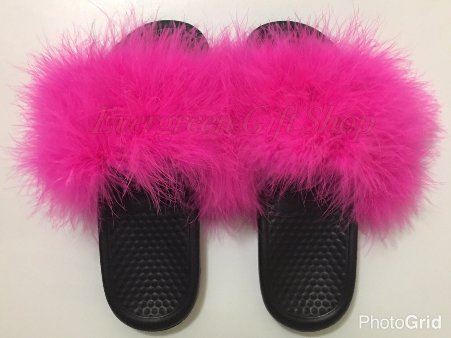 Slipper Fur Fuzzy Flops Sandals Custom Furry Nike SlidesHot Pink Flip Marabou Flop lFTK1Ju3c