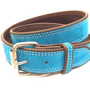 Turquoise Suede Belt,Turquoise Leather Belt,Turquoise Belt,Blue Suede Belt,Blue Leather Belt,Blue Belt,Leather Belt, * Ships NEXT DAY FREE *