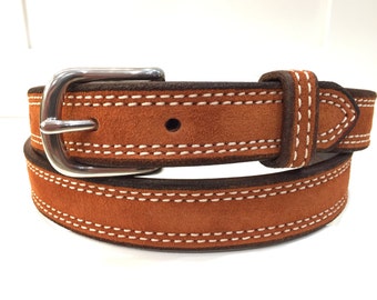 Burnt Orange Belt - Etsy