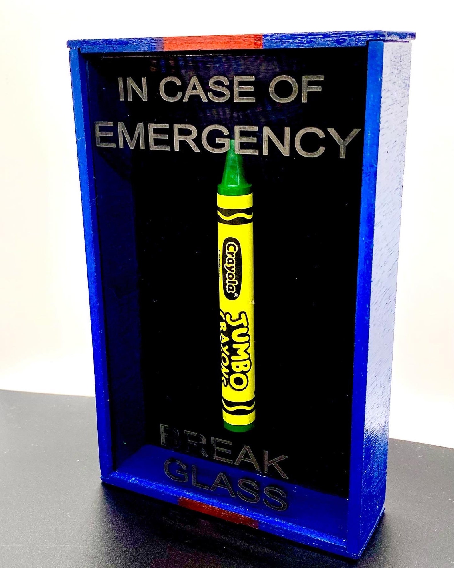 Marine Corps Emergency Crayon Display Etsy