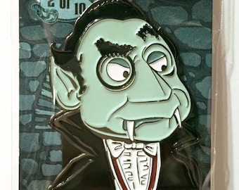 The Count: Mad about Monsters Collector Series- Soft Enamel Pin, Cool Pins, Halloween Pin, Custom Pin, Lapel Pin, (2 of 10)