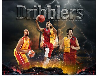 Dribblers - Themed Sports Photography Template