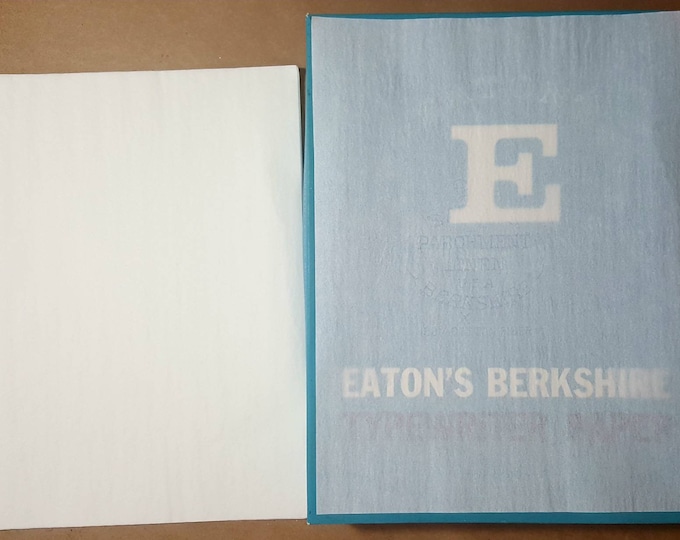 Vintage Onion Skin Paper Southworth Parchment Deed Onionskin Letter