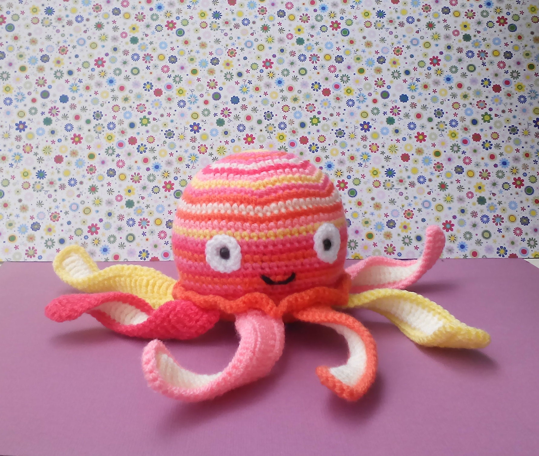 crochet octopus knitted octopus knit octopus preemie Etsy
