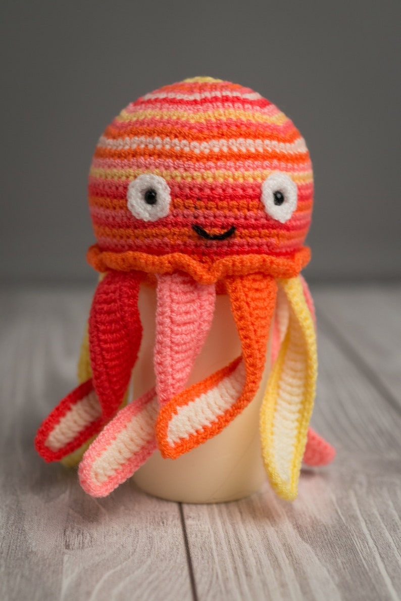 Crochet octopus knitted octopus knit octopus preemie Etsy