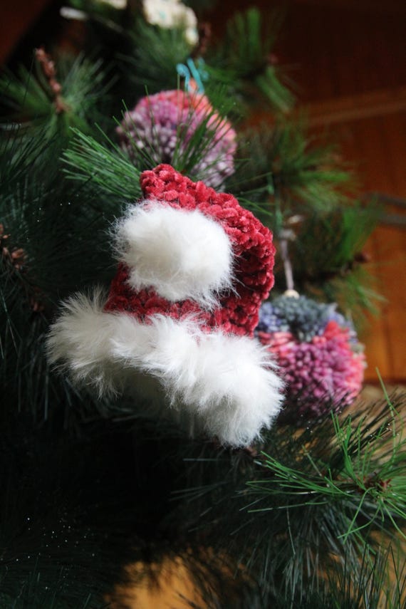 Addobbi Natalizi Cappello Natale Uncinetto Schema Cappello Babbo