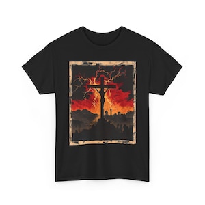 Crucifix Band T Shirt - Etsy