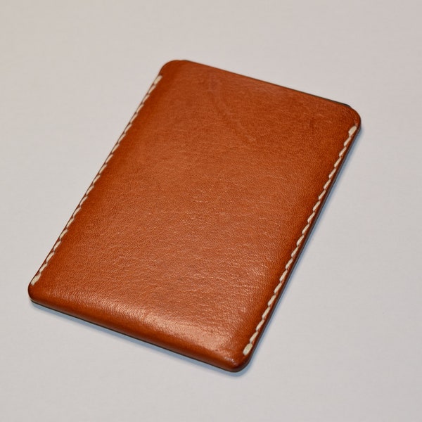 Kangaroo Leather Card Holder, Card Wallet, Slim Card Case, Leather Card Pocket, Personalised