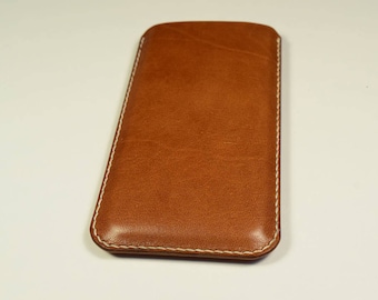 Apple iPhone 14+ Läderfodral i känguru-läder