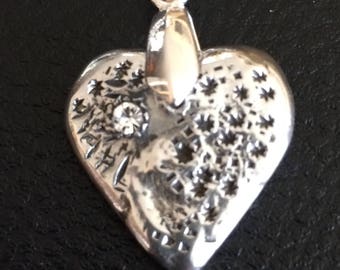 Heart Tin with Swarovski stone