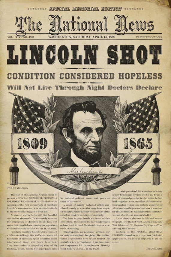 Kuhlschrankmagnet Refrigerator Magnet Abraham Lincoln Shot Usa Etsy
