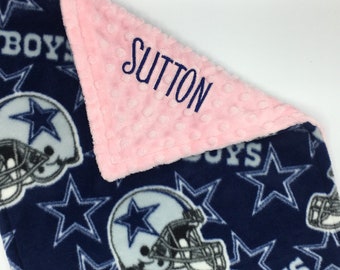 dallas cowboys baby blanket personalized