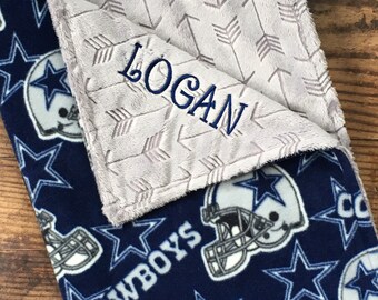 dallas cowboys swaddle blanket