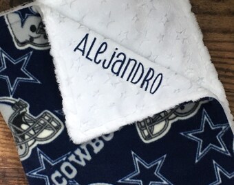 dallas cowboys swaddle blanket