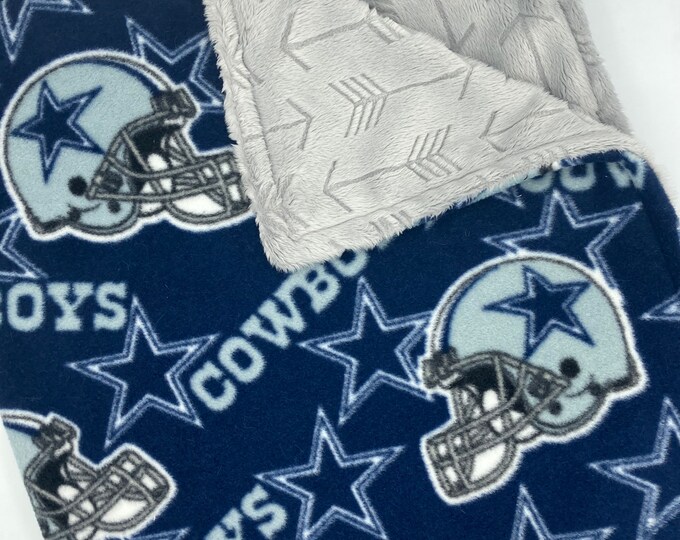 Dallas Cowboys Blanket /dallas Cowboys Baby /cowboys Nursery Etsy