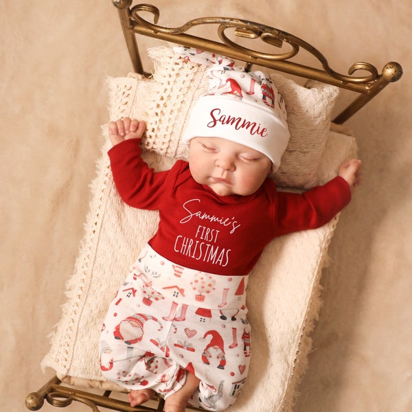 Newborn Coming Home Outfit Christmas, Baby Girl First Christmas Outfit, My 1st Christmas, Newborn Christmas Outfit Boy