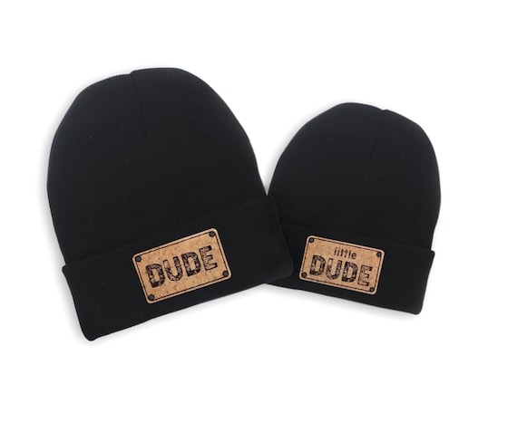 Dad Kid Hats Dude Little Dude Beanie 