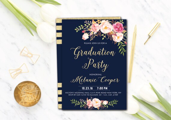 Graduation Party InviteCollege Graduation Graduation Party | Etsy