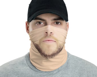 funny face neck gaiter