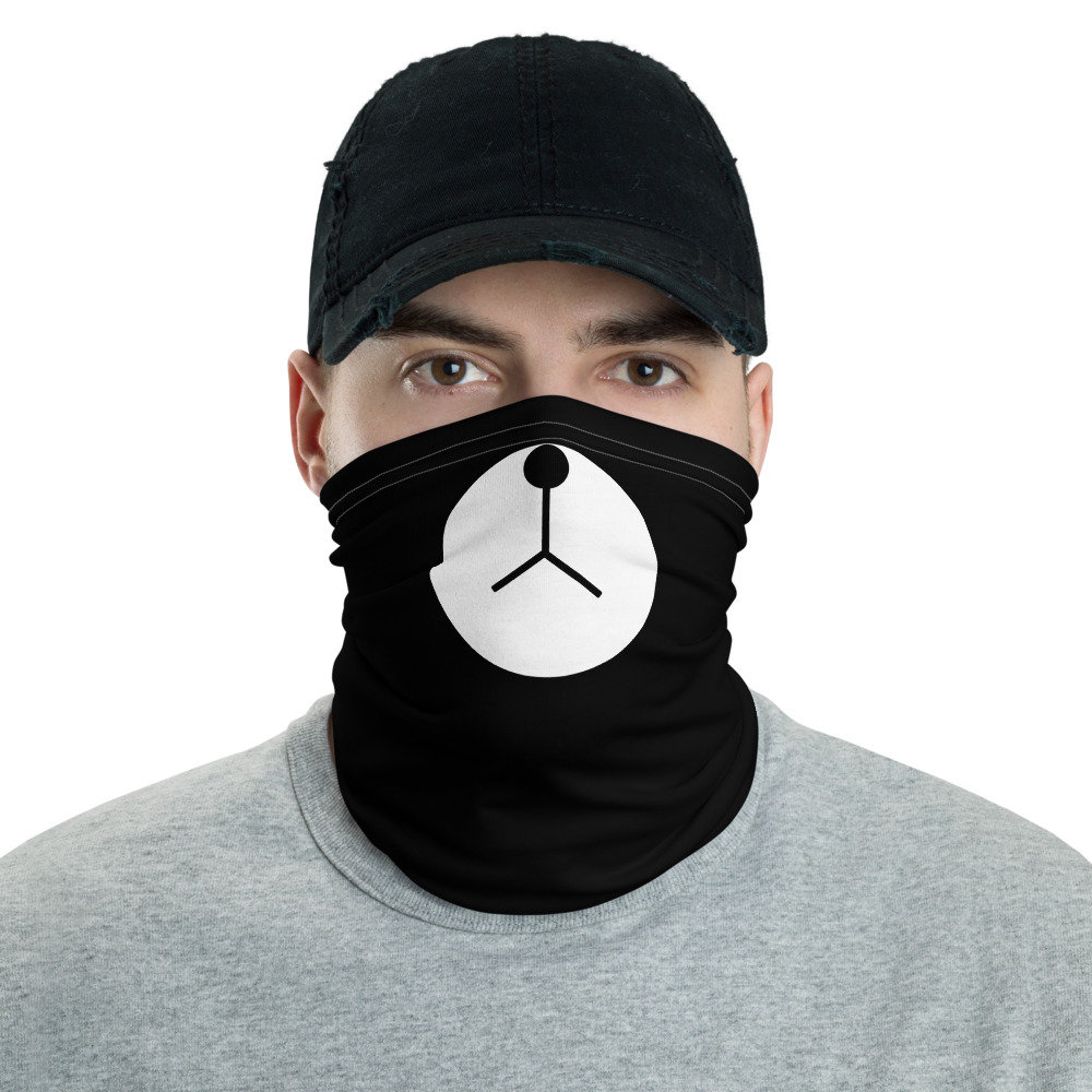 Panda Neck Gaiter Bandana Mask Face Mask Shield Funny Panda | Etsy