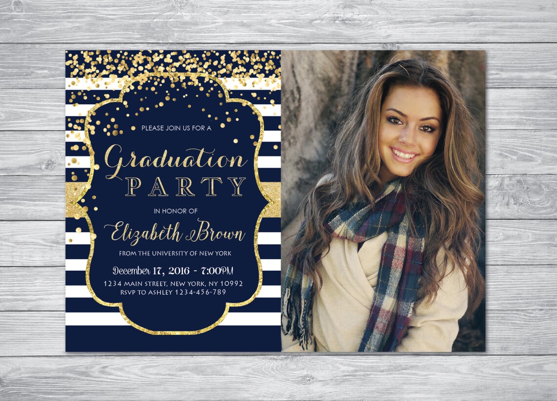 Graduation Invitations Graduation Party Invitations Etsy