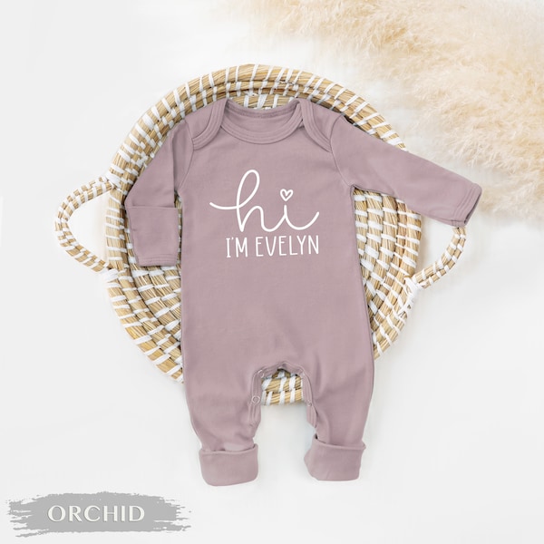 Personalized Baby girl coming home outfit, Baby shower gift for baby girls, Going Home outfit, Newborn Gift Personalized, Baby Shower Gifts