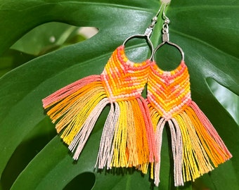 Sunrise Fringe Earrings