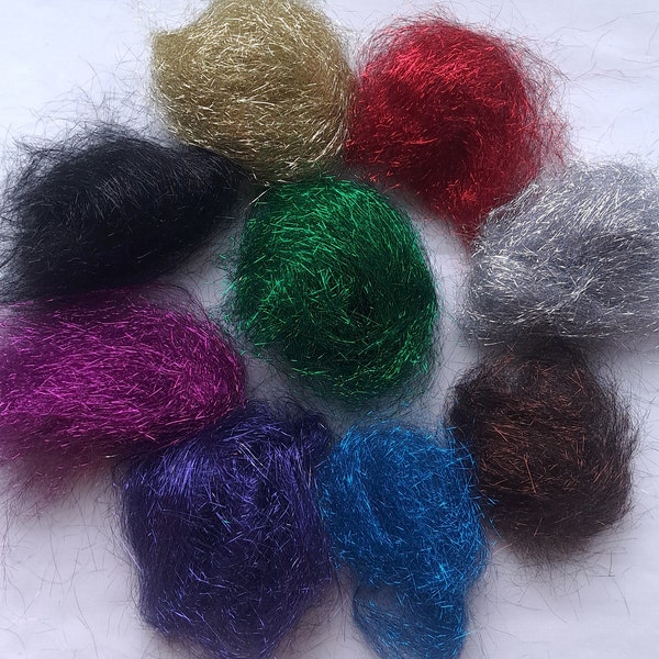 Angelina Non Heat Bondable, For Mixing in Rolags, Batts, and Roving, Craft Supply, 2 grams