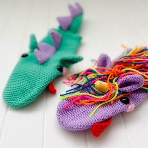 Pattern Shiny Sock Puppets, Reading Friends Amigurumi, PDF image 2