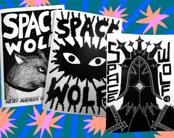 SPACE WOLF! zines