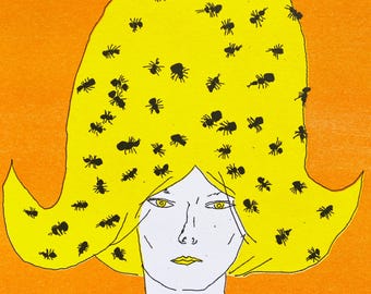 Pelo de insecto - Impresión Riso A4