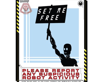 Please Report Any Suspicious Robot Activity. Protest