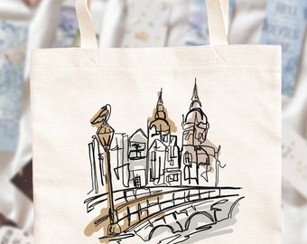 KETTERDAM BOOK TOTE (grishaverse, six of crows, shadow and bone)