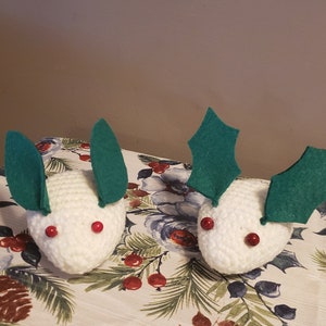 Crochet Snow Bunny