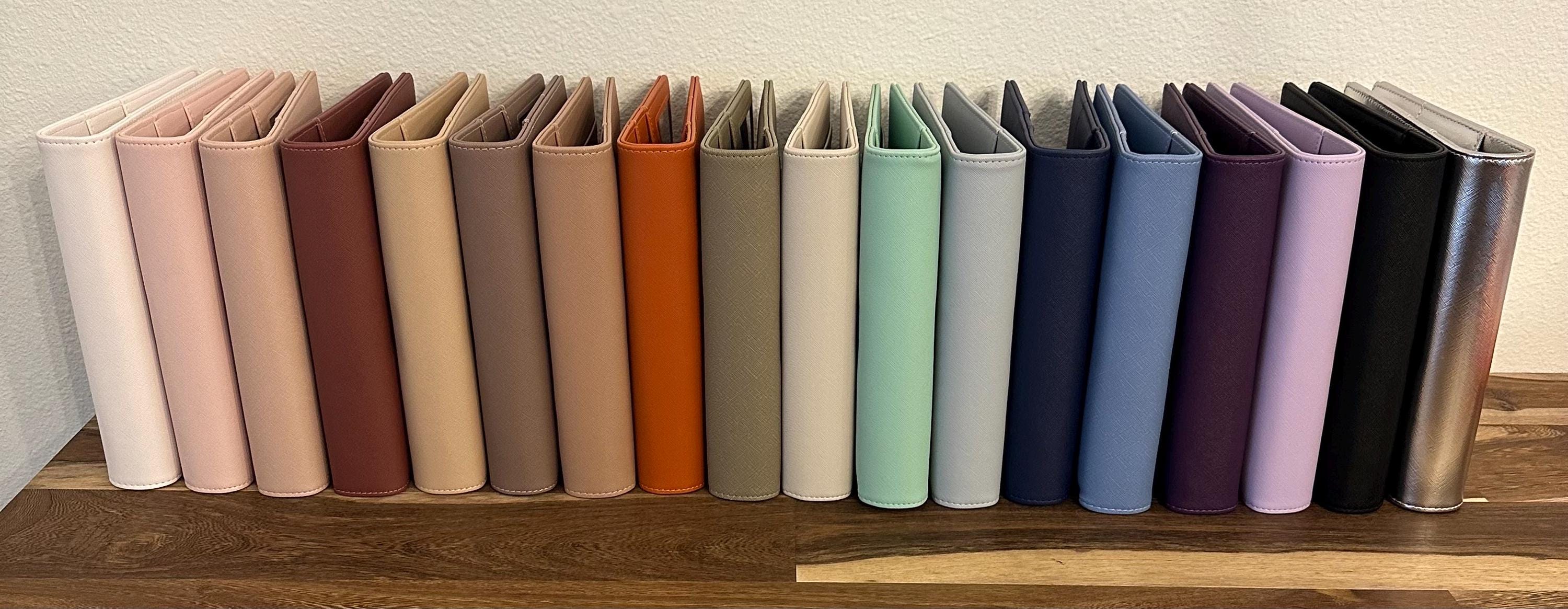 A5 Budget Binder/agenda/planner Small Saffiano PU Vegan Leather ALICE ...