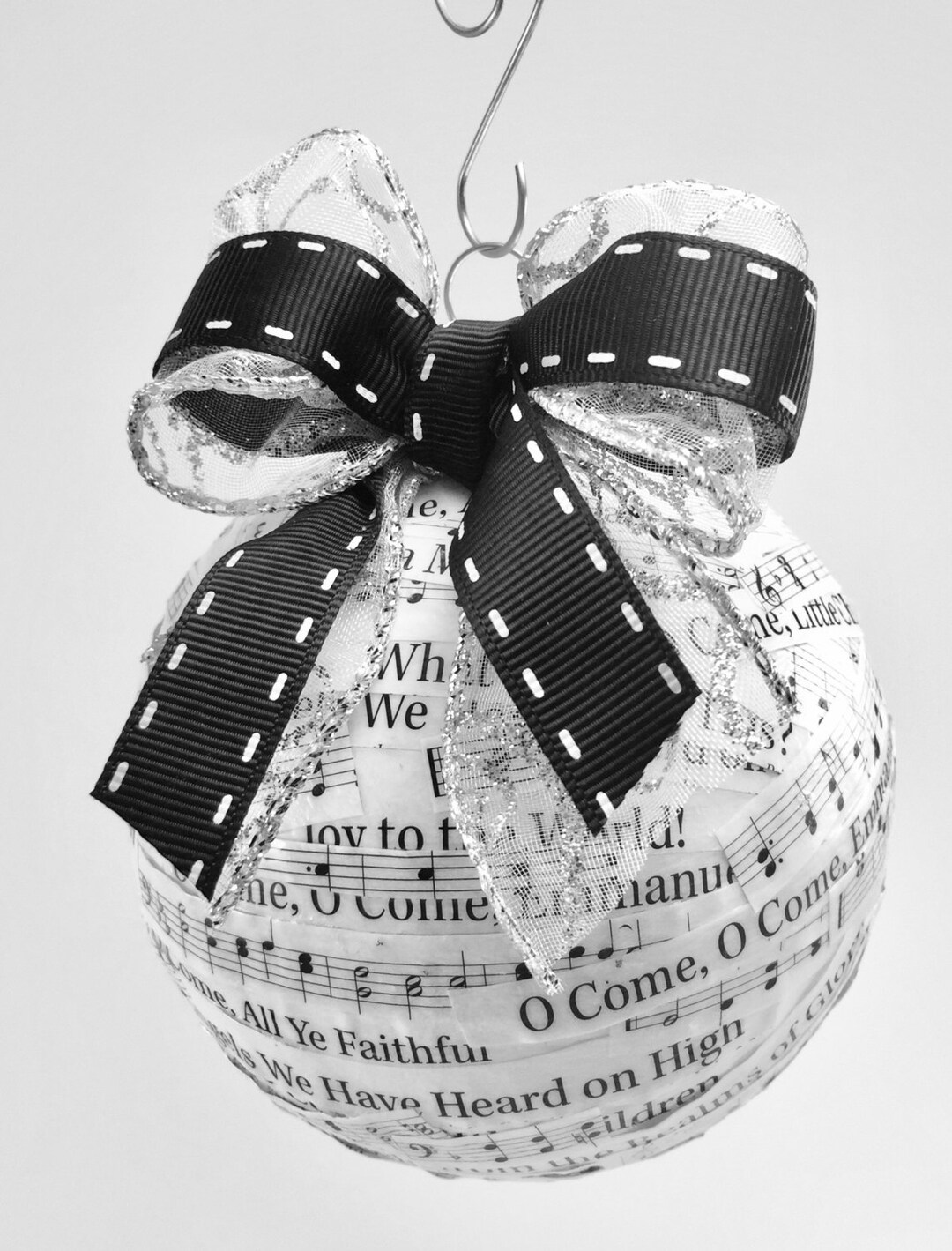 Sheet Music Ornament Music Theme Decoration Gift for Music Teacher Gift