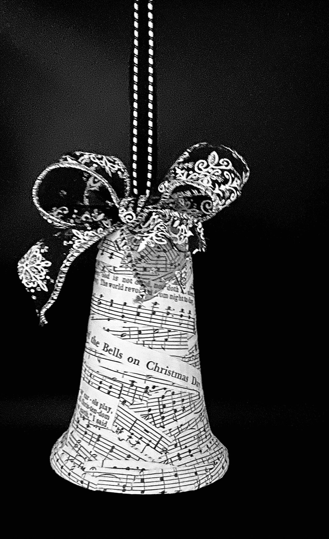Sheet Music Ornament Music Theme Decoration Gift for Music Teacher Gift